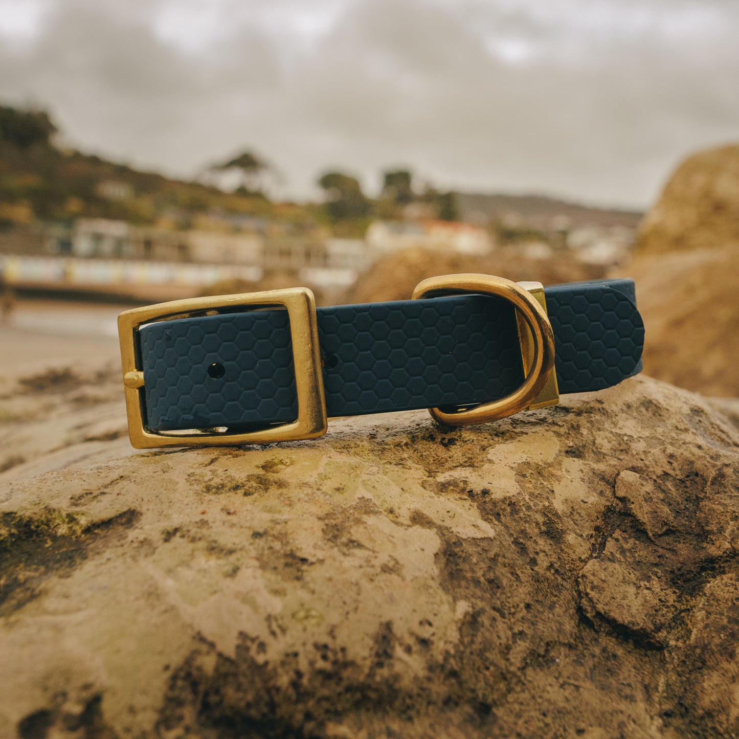 25mm Everyday Dog Collar, Soft Navy – Reliable, Waterproof & Adventure-Ready